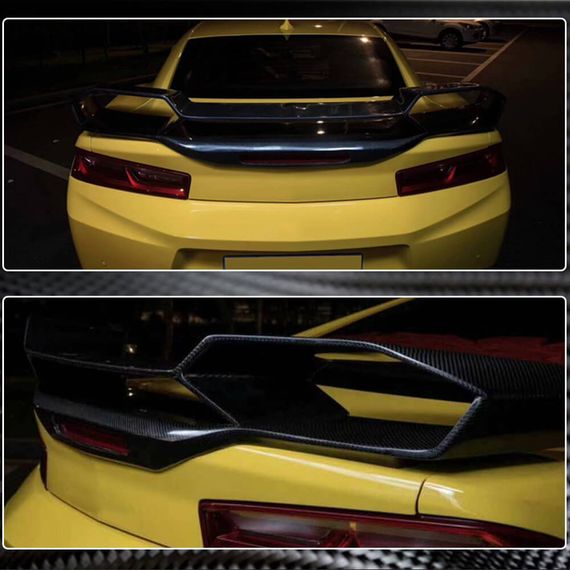 Спойлер V2 (Карбон) для Chevrolet Camaro 2015- гг | Зображення 3