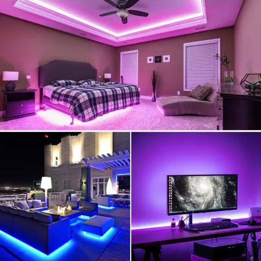 Smd 5050 лента / Led лента 5050 rgb / Комплект гибкая светодиодная лента / Светодиодная лента rgb HR-116 led 5050 | Зображення 2