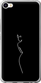Чехол на Meizu M3x Силуэт1 "4590u-633-17620"
