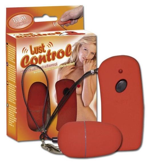 Виброяйцо КОНТРОЛЬ НАСЛАЖДЕНИЯ красное Sex Aura
