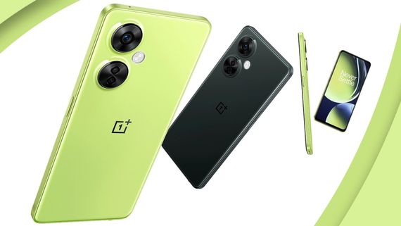 Смартфон OnePlus  Nord CE 3 Lite 5G (CPH2465) 8/128GB, 2SIM, 5000mAh, Chromatic Gray (5011102564) | Зображення 2