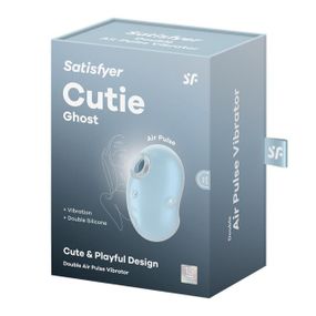 Вакуумний вібратор Satisfyer Cutie Ghost blue Sex Aura
