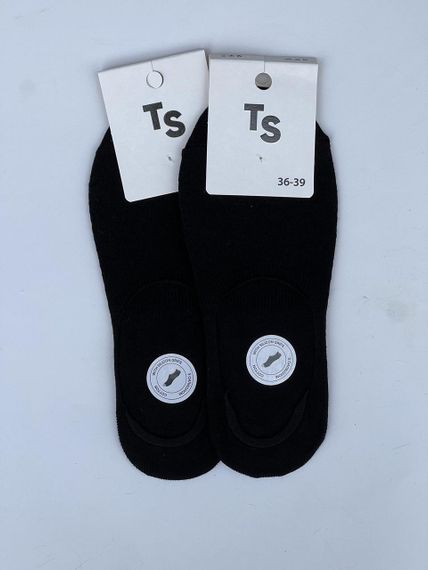 Жіночі сліди, підслідники на силіконі сіточка 36-40 р. ТМ Twinsocks Чорний