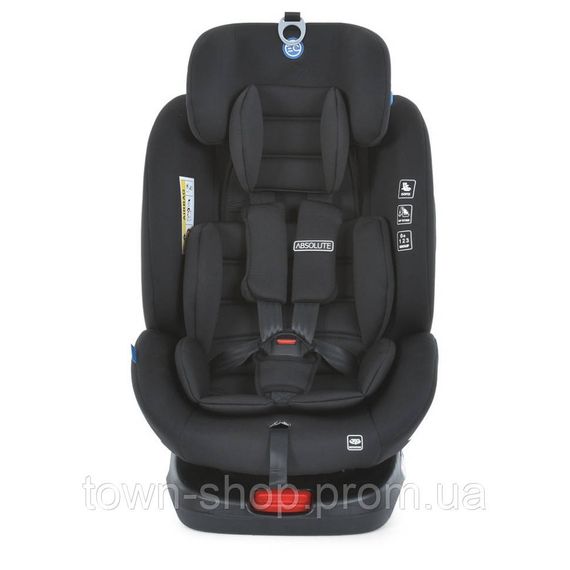 Детское автокресло ABSOLUTE ME 1079 Royal Total Black | Зображення 3