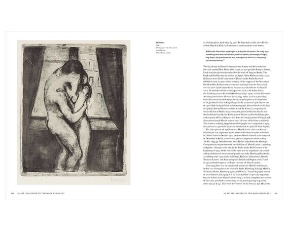 Книга про життя відомих художників живопис Едвард Мунк Edvard Munch: love and angst | Зображення 2