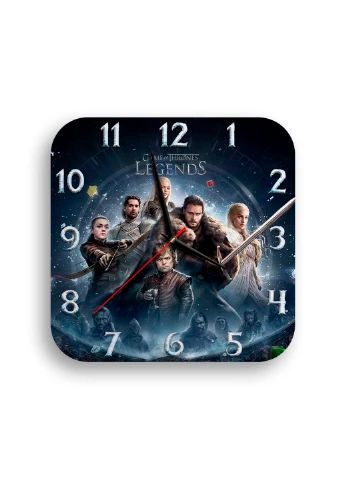 Годинник настінний GOT 1 квадратний