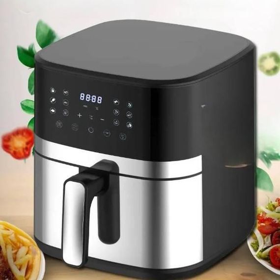 Фритюрниця повітряна 1600Вт 6,5л Crownberg CB 5549 Чорна