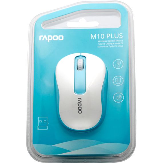Мишка Rapoo M10 Plus Blue | Зображення 3