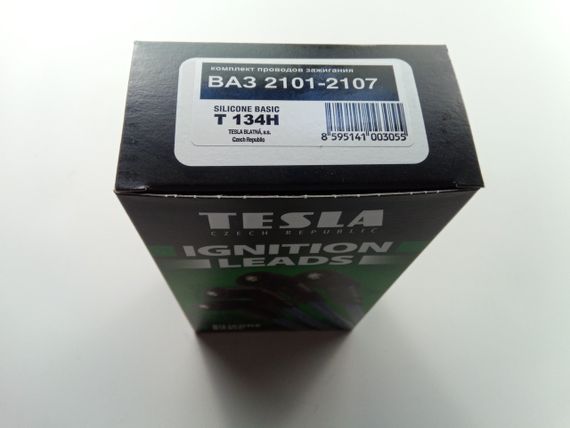 Дроти запалювання ВАЗ 2101, TESLA (T134H) н/силікон (2101-3707080) | Зображення 1