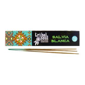 Аромапалички  Біла Шавлія 15г Tribal Soul 8901684614816