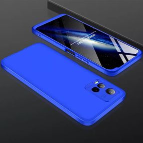 Чохол GKK 360 градусів для Vivo Y33s колір Синій