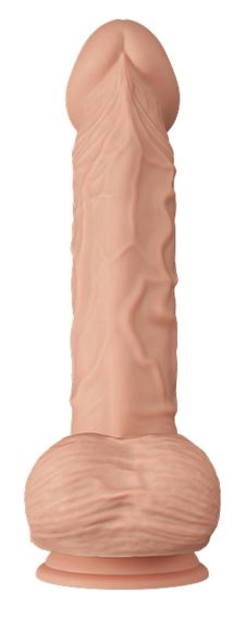 Фалоімітатор з мошонкою на присосці BAILE - Beautiful Bergrisi 10.2", BW-008103NR Sex Aura | Зображення 2