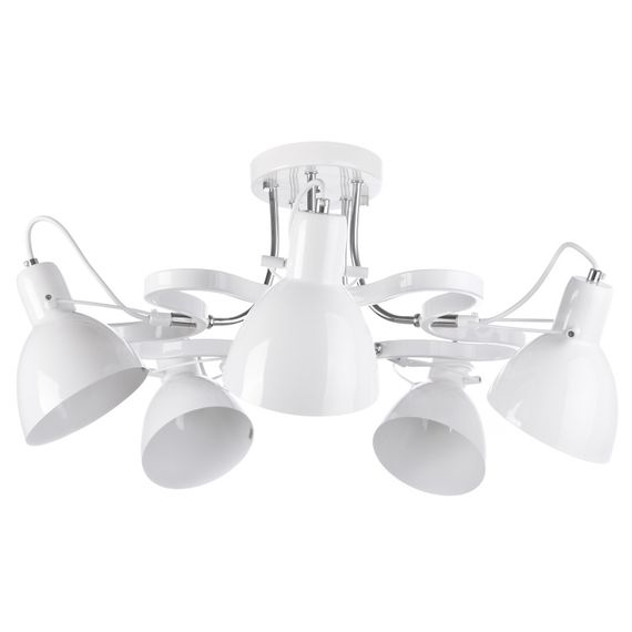 Люстра паук потолочная E27 60W WH (BL-310S/5)