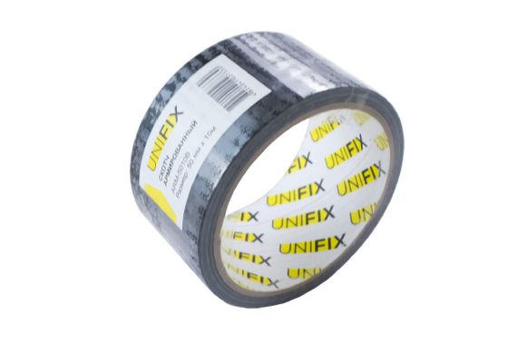 Лента армированная Unifix - 50 мм x 10 м черная (ARM-5010B) | Зображення 1
