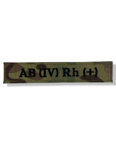 Нашивка група крові (AВ(IV) Rh+) Мультикам