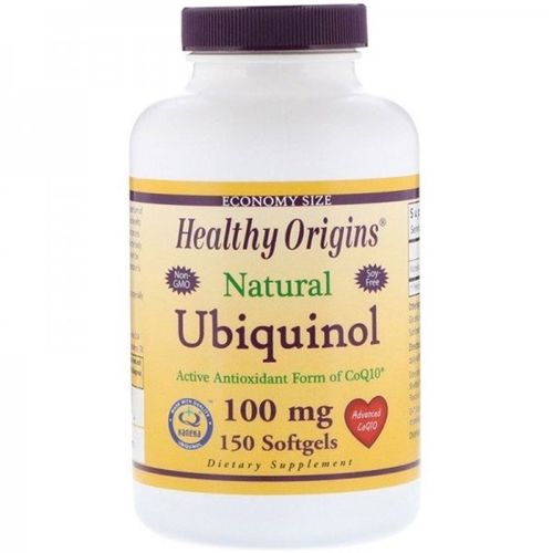 Коензим Healthy Origins Ubiquinol 100 mg 150 Softgels