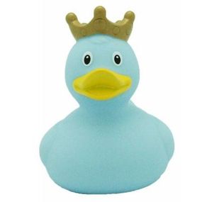 Игрушка для ванной Funny Ducks Утка в короне голубая (L1927)