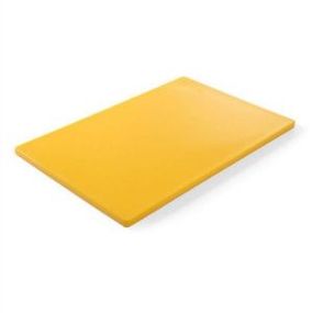 Обробна дошка жовта HACCP Hendi 600х400 мм