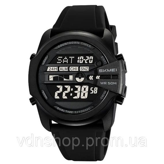 Военные часы с подсветкой SKMEI 2442BK, Водонепроницаемое часы Новые командирские PQ-17
