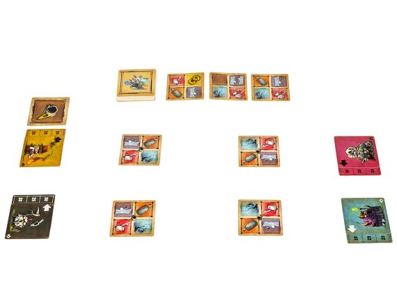 Настольная игра Постройся! Куриное войско (Regroup! Chicken Army) укр. | Зображення 5