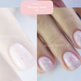 База для гель-лаку Toki-Toki Terazzo Base TR07 с поталью 5мл