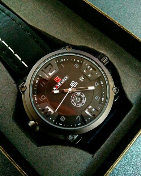 Naviforce Чоловічий годинник Naviforce Plaza Black NF9099 | Зображення 9