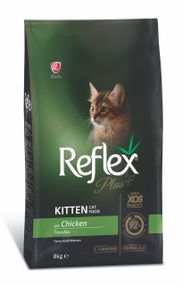 Корм Reflex Plus Kitten Chicken сухий з куркою для кошенят 8 кг