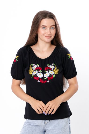 Вишиванка жіноча з коротким рукавом | Зображення 4