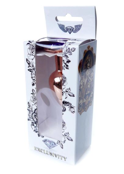 Анальна пробка - Jewellery Red Gold Plug Purple Sex Aura | Зображення 6