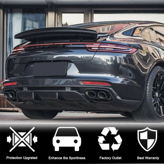 Спойлер (2016-2020, Карбон) для Porsche Panamera рр | Зображення 2