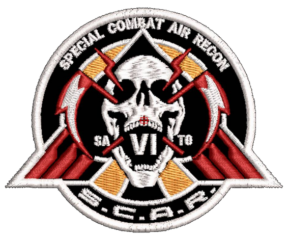 Шеврон Spesial Combat Air Recon S.C.A.R.