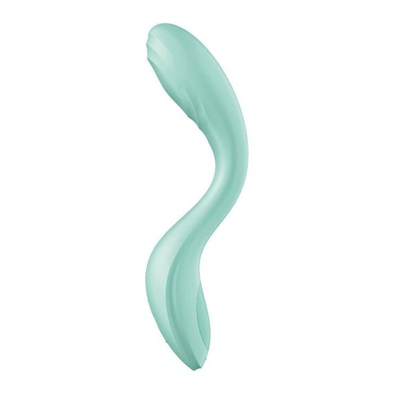 Вибратор с подвижным шариком Satisfyer Rrrolling Pleasure для точечной стимуляции точки G, мятный Sex Aura | Зображення 2