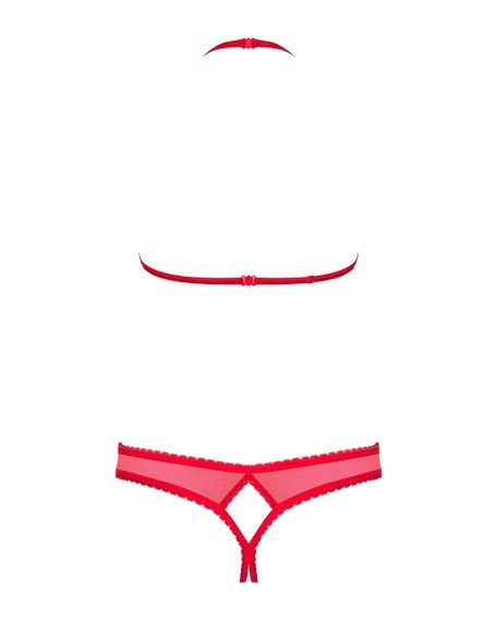 Комплект белья - Obsessive 870-SEC-3 Set Red - L/XL sexstyle | Зображення 2