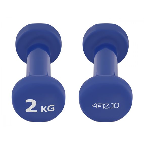 Гантелі вінілові 4FIZJO 2 x 2 кг 4FJ0195 (P-5907739311979) | Зображення 2