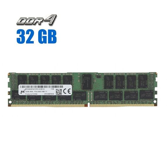 Серверна оперативна пам'ять Micron / 32 GB / DDR4 ECC / 3200 MHz