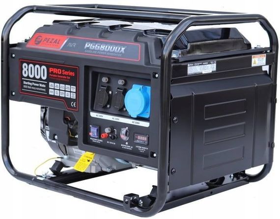 Генератор бензиновий PEZAL PGG8000X 6,5кВт
