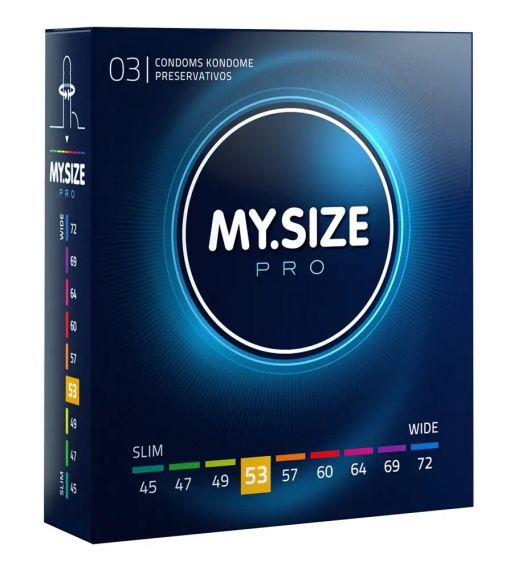 Презервативи MY.SIZE (53 мм) 3 шт Sex Aura