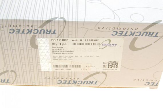 Катушка запалення BMW 5 E60 F10 6 E63 2.0 3.0i 07-13 N43 N52 N53 08.17.063 | Зображення 6