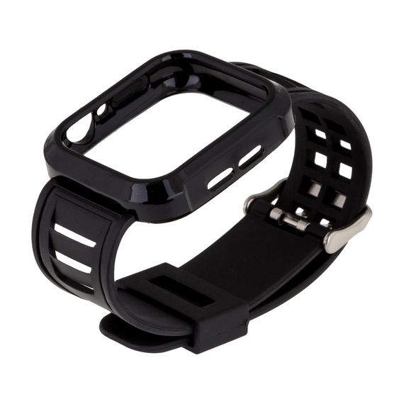 Ремешок для Apple Watch Band Silicone Shine + Protect Case 44mm | Зображення 5