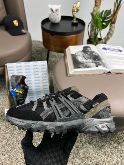 Чоловічі кросівки ASICS Gel-Somona 15-50 Gore-Tex Black Khaki (Gore-tex) , В'єтнам 44 28 | Зображення 4