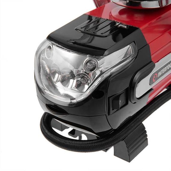 Компресор автомобільний 12 В. Один циліндр 30 мм INTERTOOL AC-00021 | Зображення 8