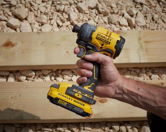 Шуруповерт ударний акумуляторний STANLEY FATMAX SFMCF820D2K | Зображення 3