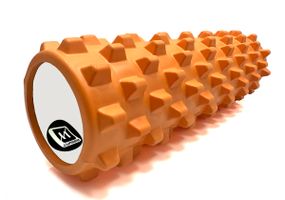 Масажний ролик EasyFit Grid Roller PRO 45 см помаранчевий (EF-2029-OR)