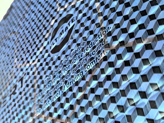 Виброизоляционный лист ULTIMATE EXPERT BLUE SILVER 3 мм (50x35 см) | Зображення 4