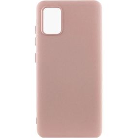 Чохол Silicone Cover Ummi Lakshmi (AA) для Samsung Galaxy A51 Рожевий / Pink Sand