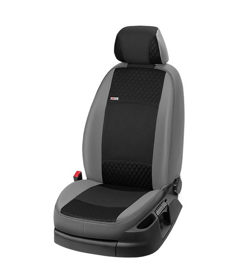 Авточехлы тканевые Classic 2020 (8 или 9 мест) для Ford Custom 2013-2024 гг | Зображення 9