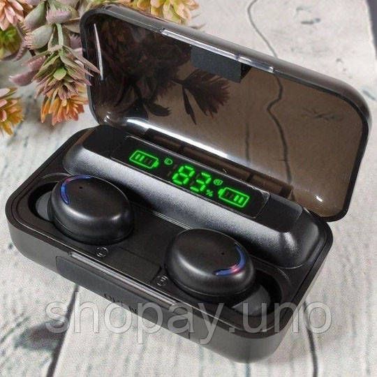 Бездротові навушники для смартфона True Wireless F9-5 TWS, Блютуз навушники з мікрофоном YT-81 | Зображення 5