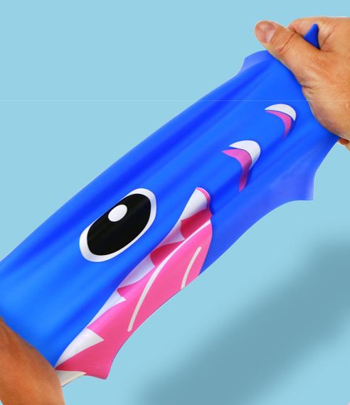 Детская Шапочка для плавания Renvo Sentani JR Синий Розовый OSFM (1SC300-04) | Зображення 3