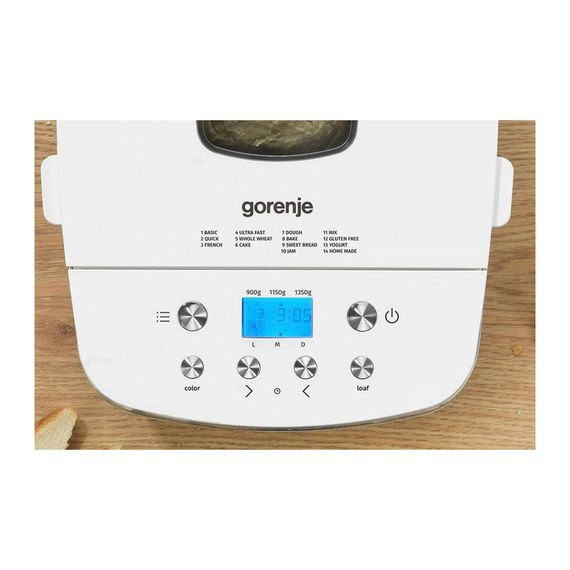 Хлібопічка Gorenje BM1350W | Зображення 5