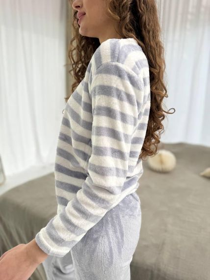 Пижама женская Серая M (2735) | Зображення 4